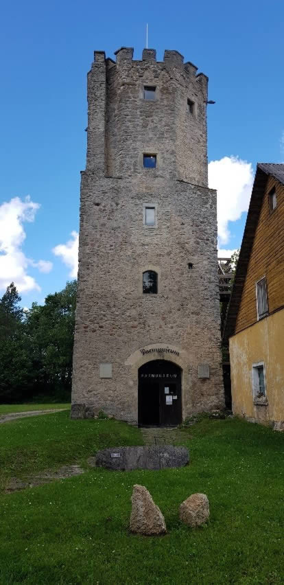 Надвратная башня замка Боркхольм 